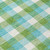 3' X 5' Lime Green Aqua And Beige Plaid Washable Indoor Outdoor Area Rug
