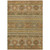 5' X 8' Beige Taupe And Gold Tribal Washable Indoor Outdoor Area Rug