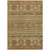 5' X 8' Beige Taupe And Gold Tribal Washable Indoor Outdoor Area Rug