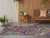 8' Runner Purple Paisley Washable Non Skid Indoor Outdoor Runner Rug