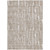 5' X 8' Brown And Ivory Abstract Washable Indoor Outdoor Area Rug Transitional Style - Brown, Ivory Color