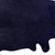 6' X 7' Midnight Cowhide Hand Knotted Area Rug