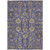 5' X 8' Purple Beige And Taupe Oriental Washable Indoor Outdoor Area Rug