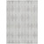 5' X 8' Gray Geometric Washable Indoor Outdoor Area Rug