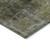3' X 5' Olive Green And Ivory Abstract Washable Indoor Outdoor Area Rug - Olive Green, Ivory