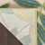 5' X 8' Green Yellow And Blue Palm Leaf Indoor Outdoor Area Rug