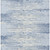 5' X 8' Sky Blue And Ivory Striped Washable Indoor Outdoor Area Rug