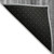 2' X 3' Gray Striped Washable Non Skid Indoor Outdoor Area Rug Transitional Style - Gray Color