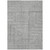 3' X 5' Gray And Ivory Geometric Washable Indoor Outdoor Area Rug Transitional Style - Gray, Ivory Color