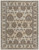 8' X 10' Tan And Brown Oriental Area Rug