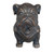 16" Antiqued Bronze Bulldog Outdoor Statue