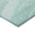 5' X 8' Aqua And Sky Blue Abstract Washable Indoor Outdoor Area Rug