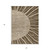 5' X 8' Brown Taupe And Beige Abstract Washable Indoor Outdoor Area Rug - Brown, Taupe, Beige