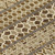 5' X 8' Brown And Taupe Quatrefoil Washable Indoor Outdoor Area Rug