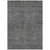 5' X 8' Charcoal And Gray Abstract Washable Indoor Outdoor Area Rug