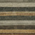 3' X 5' Khaki And Gold Striped Washable Indoor Outdoor Area Rug