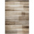 5' X 8' Brown And Ivory Striped Washable Indoor Outdoor Area Rug - 880016732535