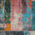 5' X 8' Teal Blue And Orange Abstract Washable Indoor Outdoor Area Rug