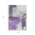 5' X 8' Purple Mint Green And Ivory Abstract Washable Indoor Outdoor Area Rug - Purple, Mint Green, Ivory