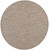 6' Beige Round Power Loom Area Rug
