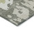 5' X 8' Sage And Ivory Abstract Washable Indoor Outdoor Area Rug Transitional Style - Sage, Ivory Color