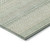 3' X 5' Artichoke Green Striped Washable Non Skid Indoor Outdoor Area Rug
