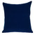 20" Blue and White Cotton Throw Pillow
