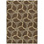 5' X 8' Brown And Beige Geometric Washable Indoor Outdoor Area Rug Transitional Style - Brown, Beige Color