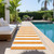 2' X 8' Orange and White Striped Washable Indoor Outdoor Runner Rug