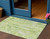 3' X 5' Lime Green And Ivory Abstract Washable Indoor Outdoor Area Rug - Lime Green, Ivory