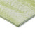 5' X 8' Artichoke Green And Ivory Botanical Leaves Washable Indoor Outdoor Area Rug