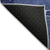 5' X 8' Navy Blue Ivory And Gray Abstract Washable Indoor Outdoor Area Rug