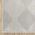 8' X 11' Gray And White Geometric Distressed Area Rug