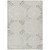 5' X 8' Taupe And Brown Geometric Washable Indoor Outdoor Area Rug