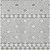 3' X 5' Gray And Ivory Geometric Washable Indoor Outdoor Area Rug Transitional Style - Gray, Ivory Color