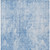 3' X 5' Denim Blue And Ivory Abstract Washable Indoor Outdoor Area Rug