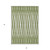 3' X 5' Green And Ivory Geometric Washable Indoor Outdoor Area Rug Transitional Style - Green, Ivory Color
