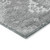 3' X 5' Gray And Ivory Medallion Washable Indoor Outdoor Area Rug