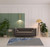 5' X 8' Blue and Gray Wool Abstract Hand Tufted Area Rug