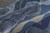 5' X 8' Blue and Gray Wool Abstract Hand Tufted Area Rug