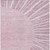 3' X 5' Blush Pink And Mauve Abstract Washable Indoor Outdoor Area Rug - Blush, Pink, Mauve