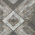 5' X 8' Brown And Gray Geometric Washable Indoor Outdoor Area Rug