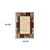 4' X 6' Ivory Southwestern Power Loom Stain Resistant Area Rug