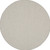 8' Ivory And Silver Round Geometric Indoor Outdoor Area Rug