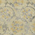 3' X 5' Gold Gray And Charcoal Floral Washable Indoor Outdoor Area Rug