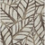 5' X 8' Chocolate And Beige Floral Washable Indoor Outdoor Area Rug