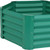 16" X 41" Green Steel Hexagon Planter Box
