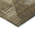 5' X 8' Brown And Beige Geometric Washable Indoor Outdoor Area Rug Transitional Style - Brown, Beige Color