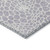 3' X 5' Lilac And Ivory Geometric Washable Indoor Outdoor Area Rug