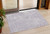 3' X 5' Lilac And Ivory Geometric Washable Indoor Outdoor Area Rug